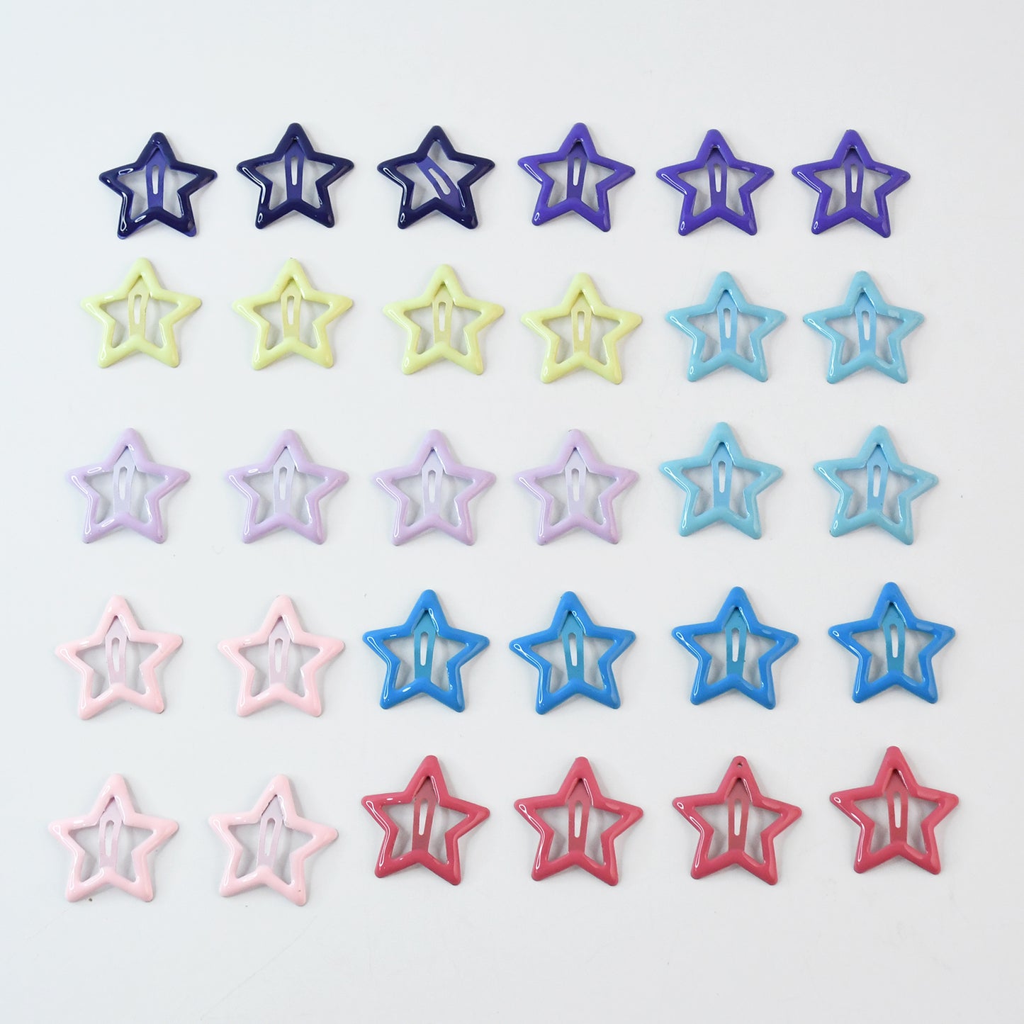 Metal Hair Clip Set