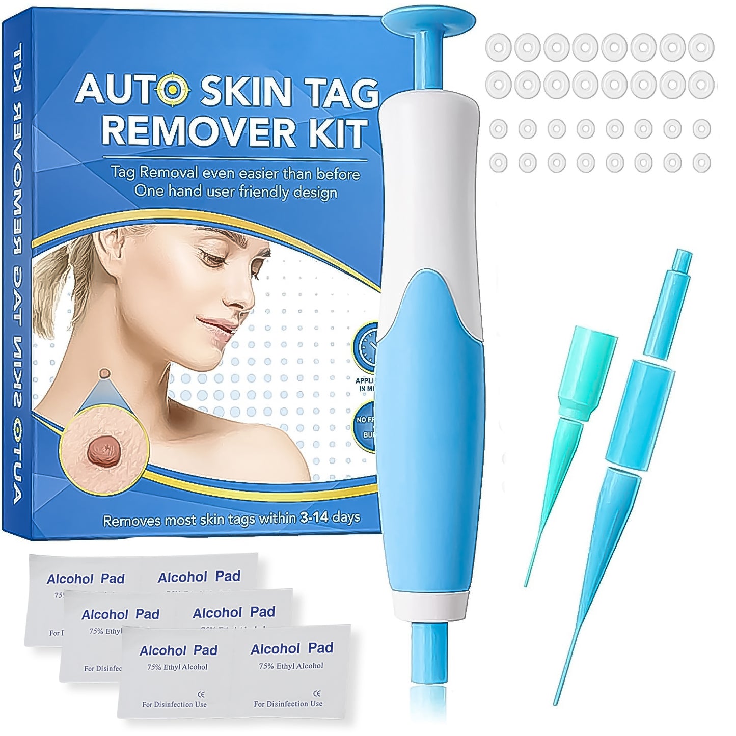 Skin Tag Remover Kit 2-in-1 (2 mm – 8 mm)