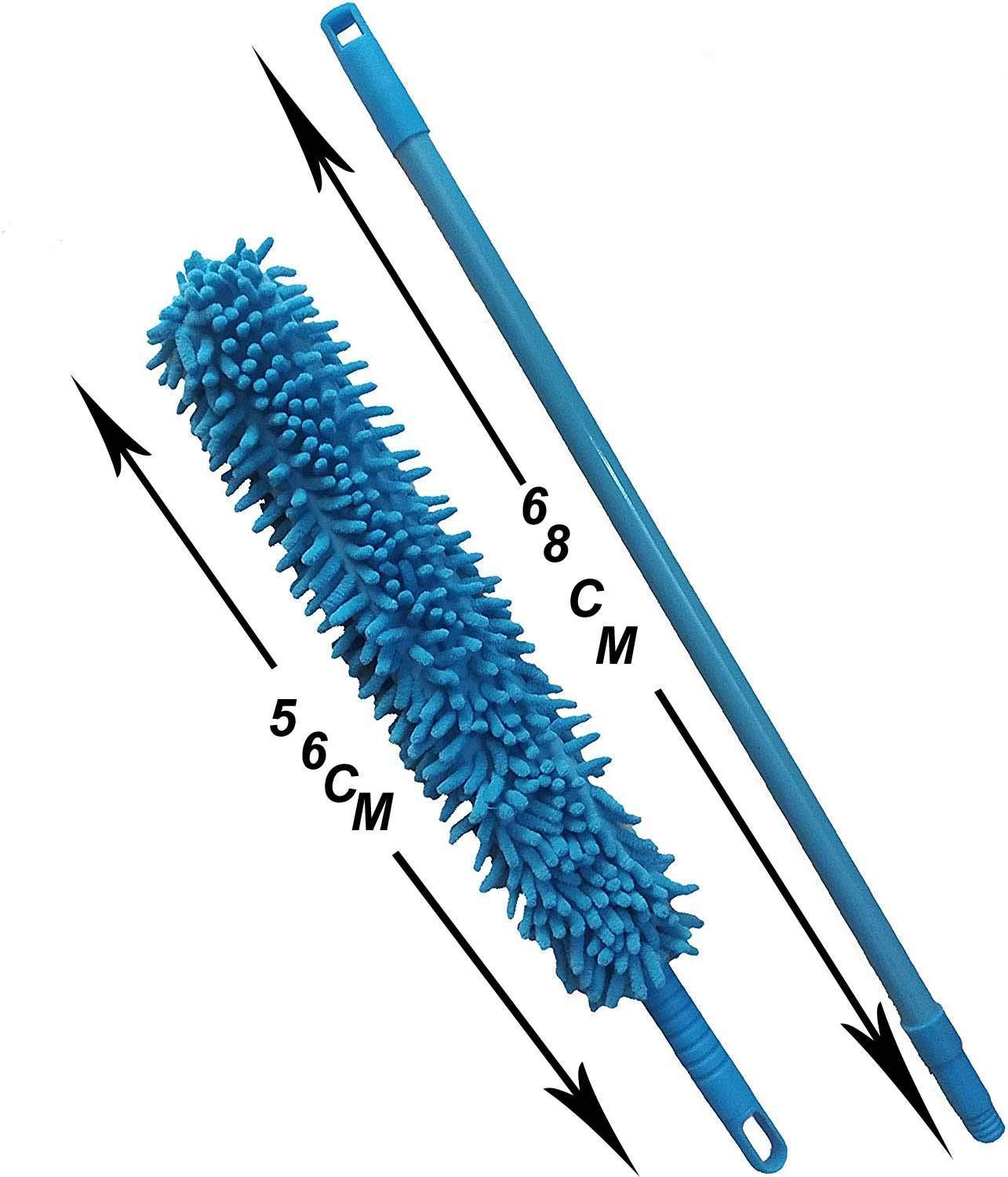 1270 Foldable Microfiber Fan Cleaning Duster for Easy Dusting