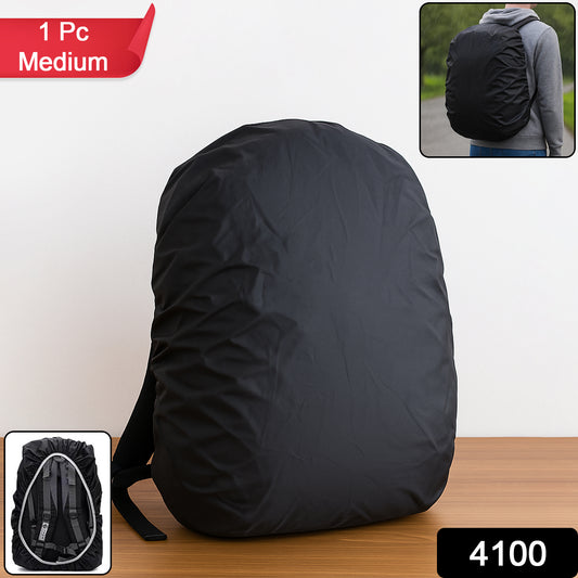 4100 Heavy Waterproof Nylon Rain/Dust Cover – Adjustable Backpack & Laptop Bag Cover