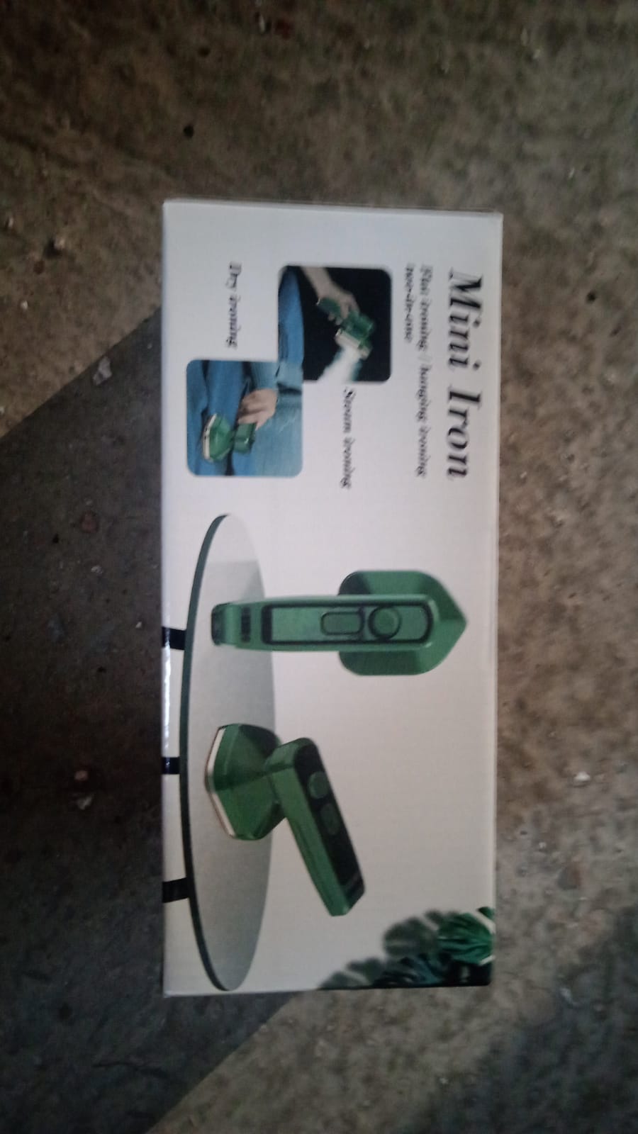 0312 Mini Steam Iron – Handheld Garment Steamer for Travel & Home