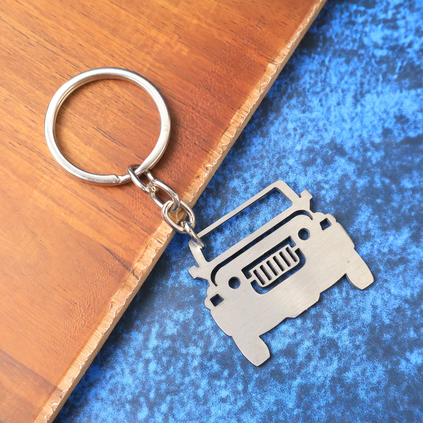 Jeep Metal Keychain