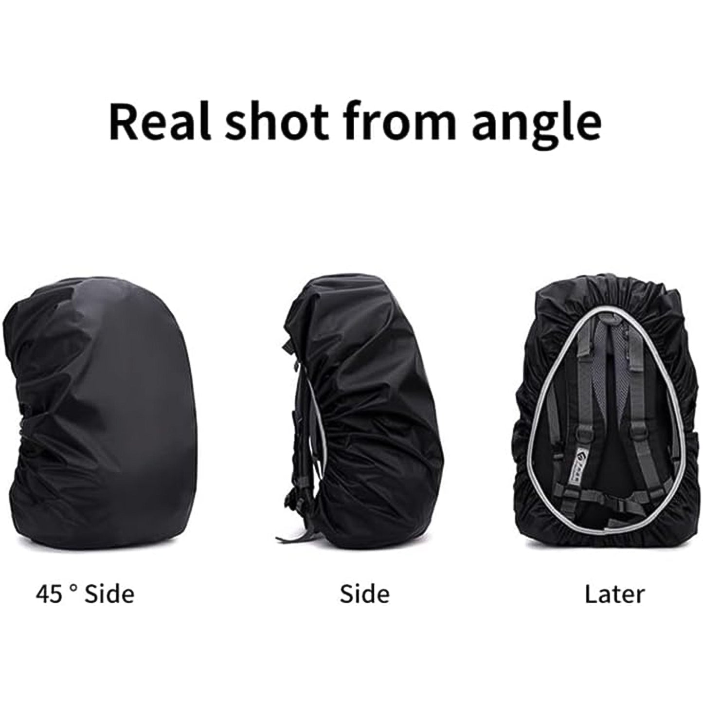4100 Heavy Waterproof Nylon Rain/Dust Cover – Adjustable Backpack & Laptop Bag Cover