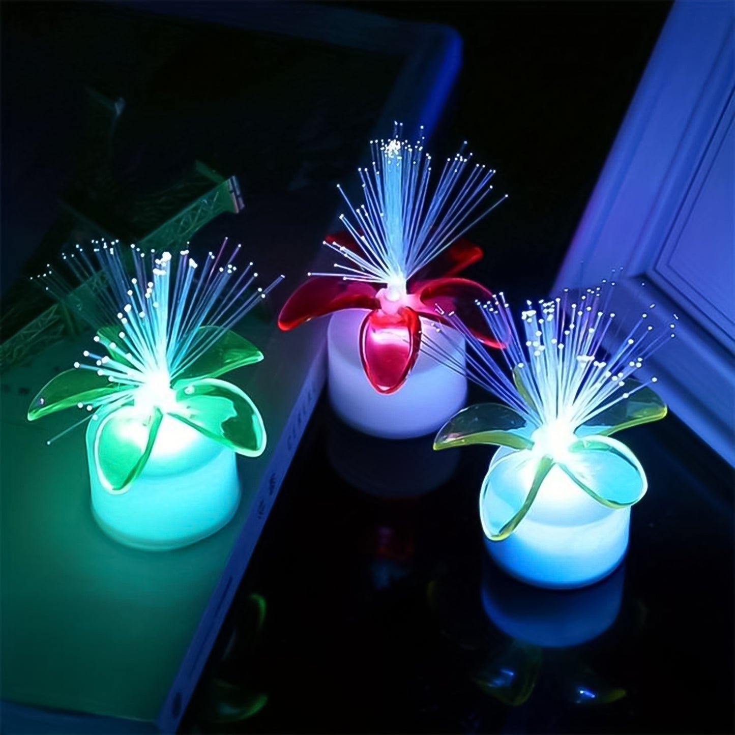 6237 Fiber Optic LED Table Centerpieces