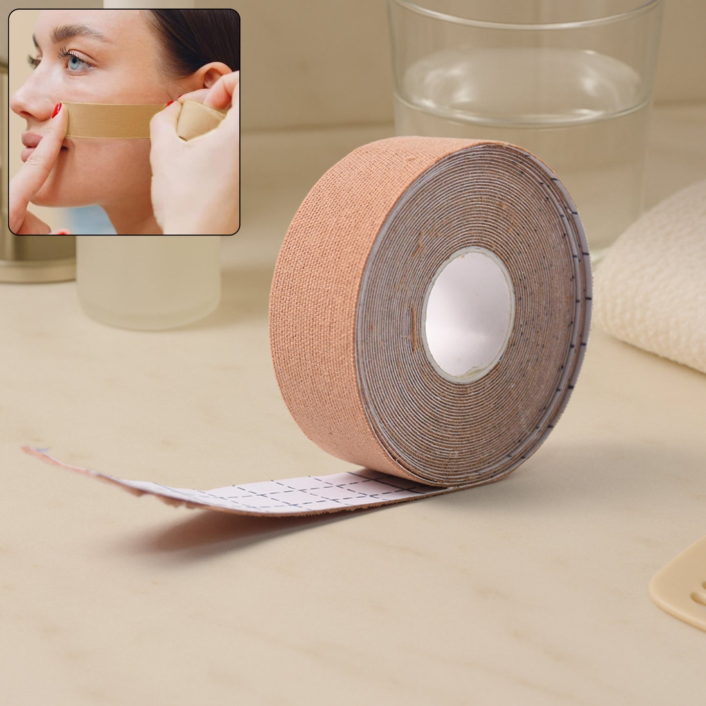 Face Lifting Tape – Anti-Wrinkle, Skin Tightening & Firming (1 Pc | 2.5 cm × 5 m)