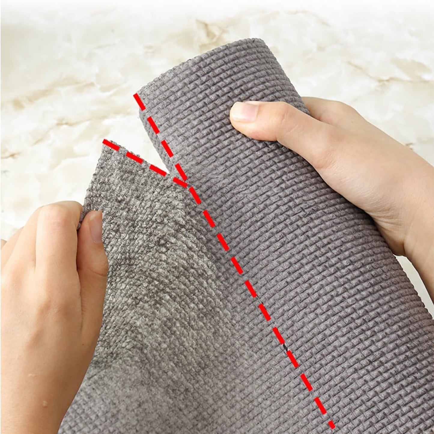 8190 Durable Microfiber Kitchen Scrub Cloth Roll 20×22cm (1 Pc)