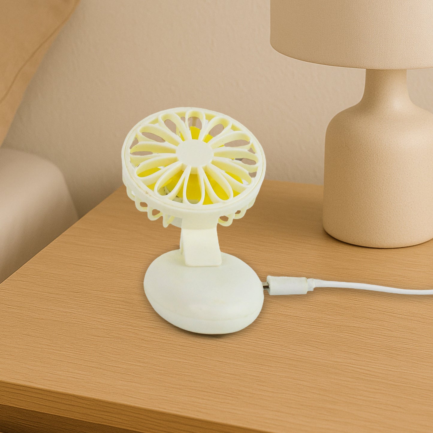 17708 Mini USB Handheld Fan – Portable Rechargeable Fan for Home & Travel