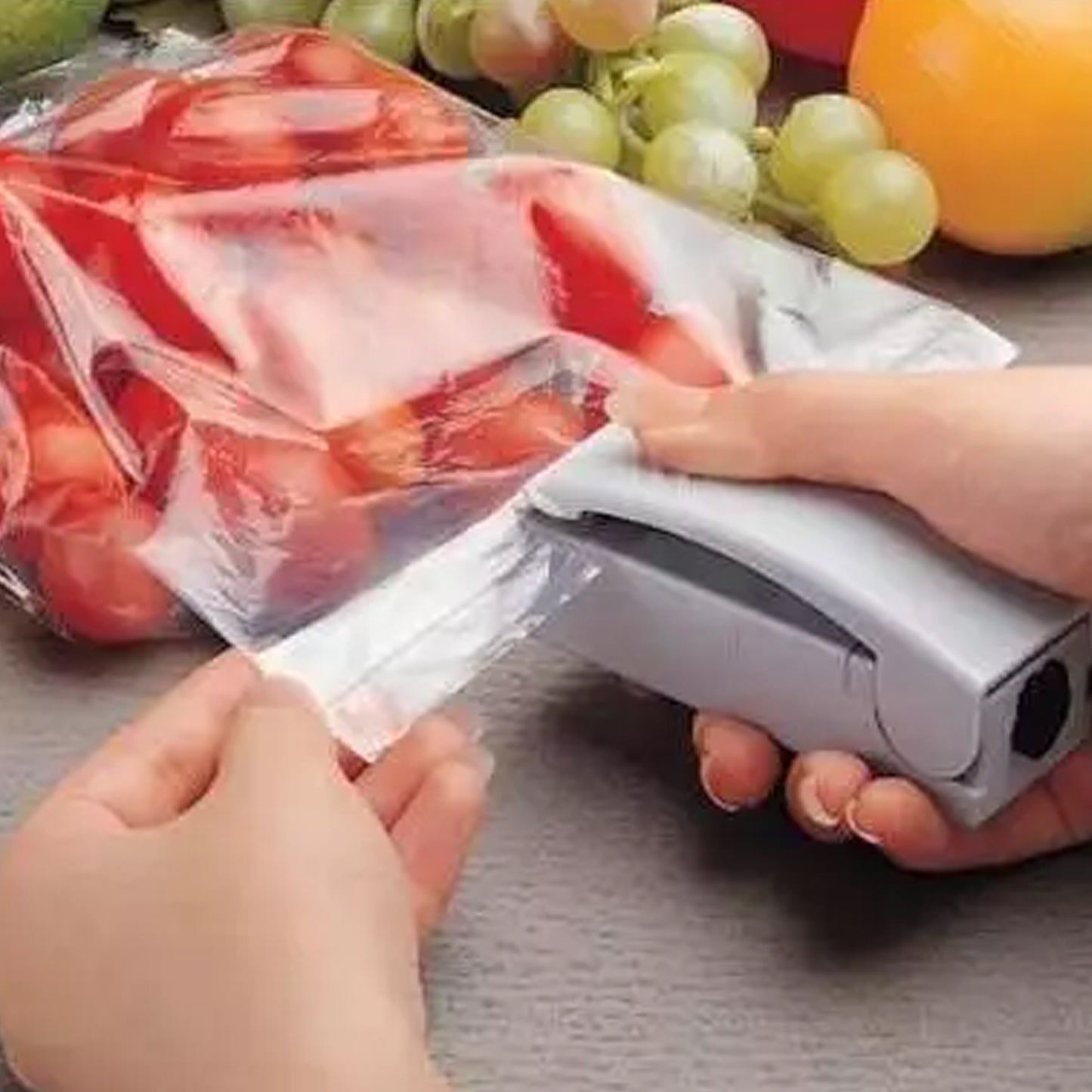 7675a  Mini Portable Bag Sealer – Handy Plastic Pouch Heat Sealing Machine (1 Pc)