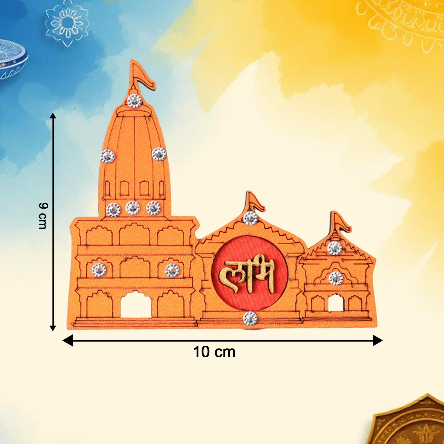 Shubh Labh Temple Wall Sticker