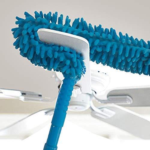 1270 Foldable Microfiber Fan Cleaning Duster for Easy Dusting