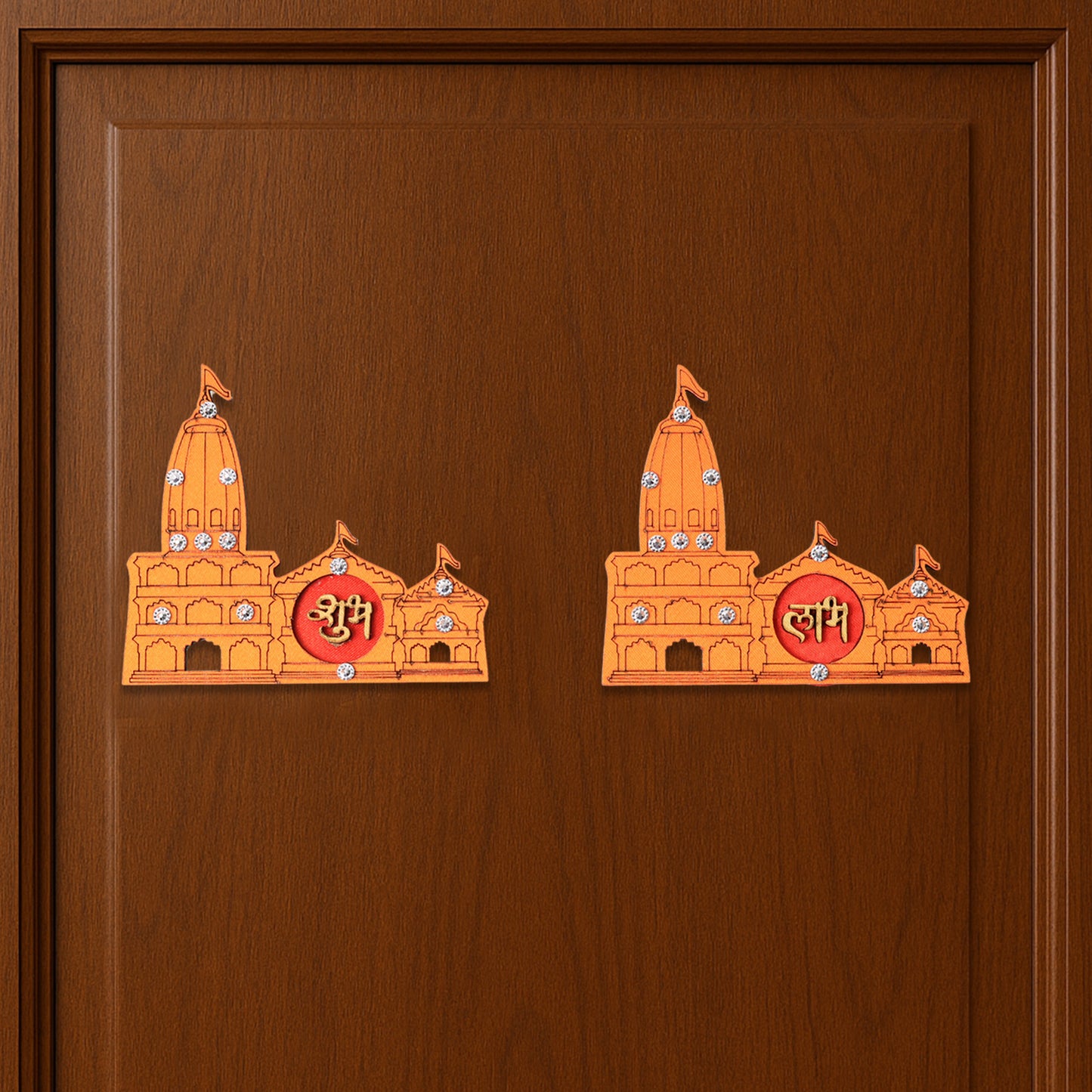 Shubh Labh Temple Wall Sticker