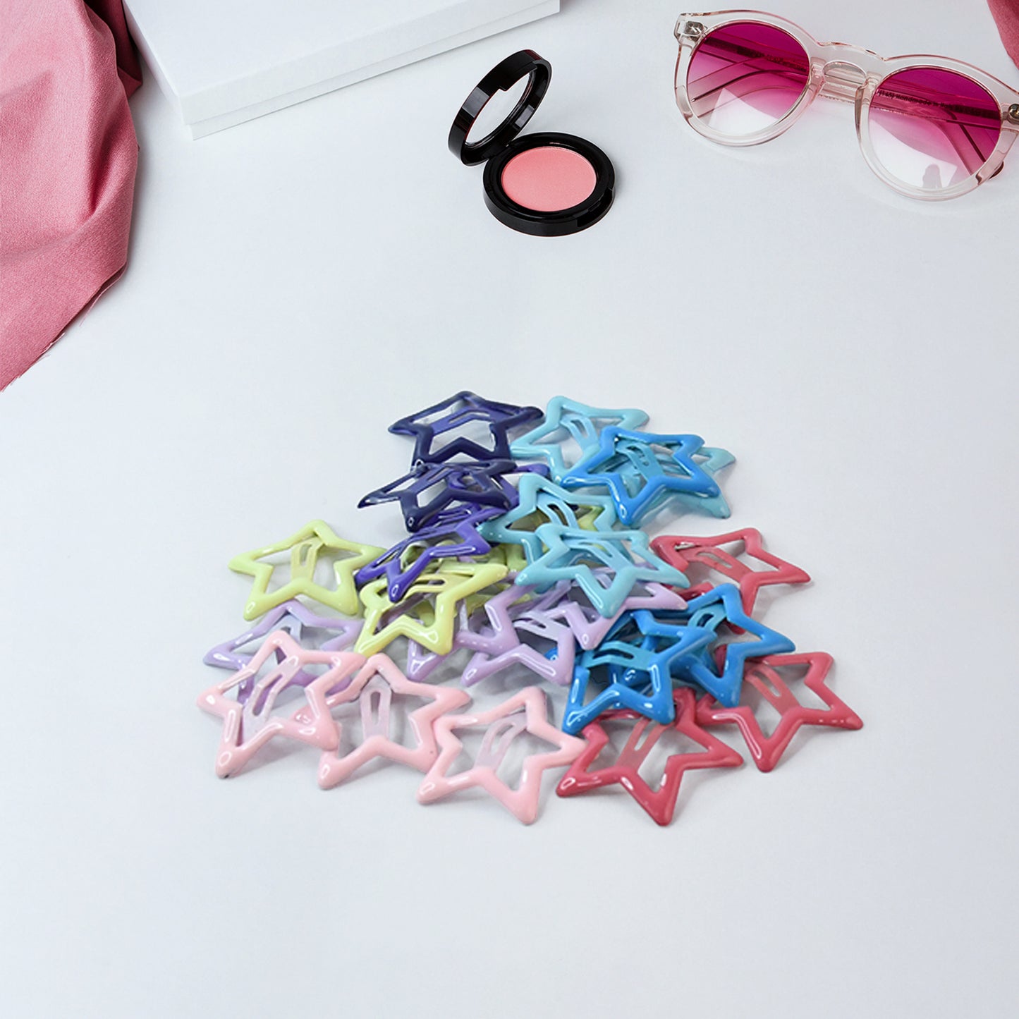 Metal Hair Clip Set