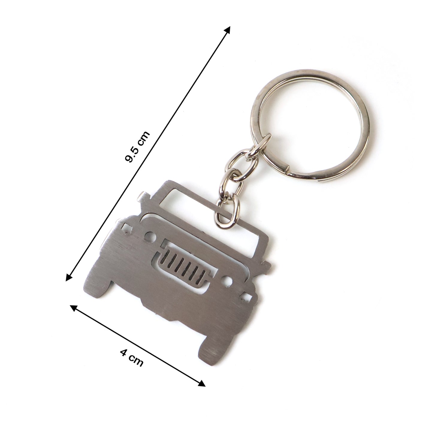 Jeep Metal Keychain