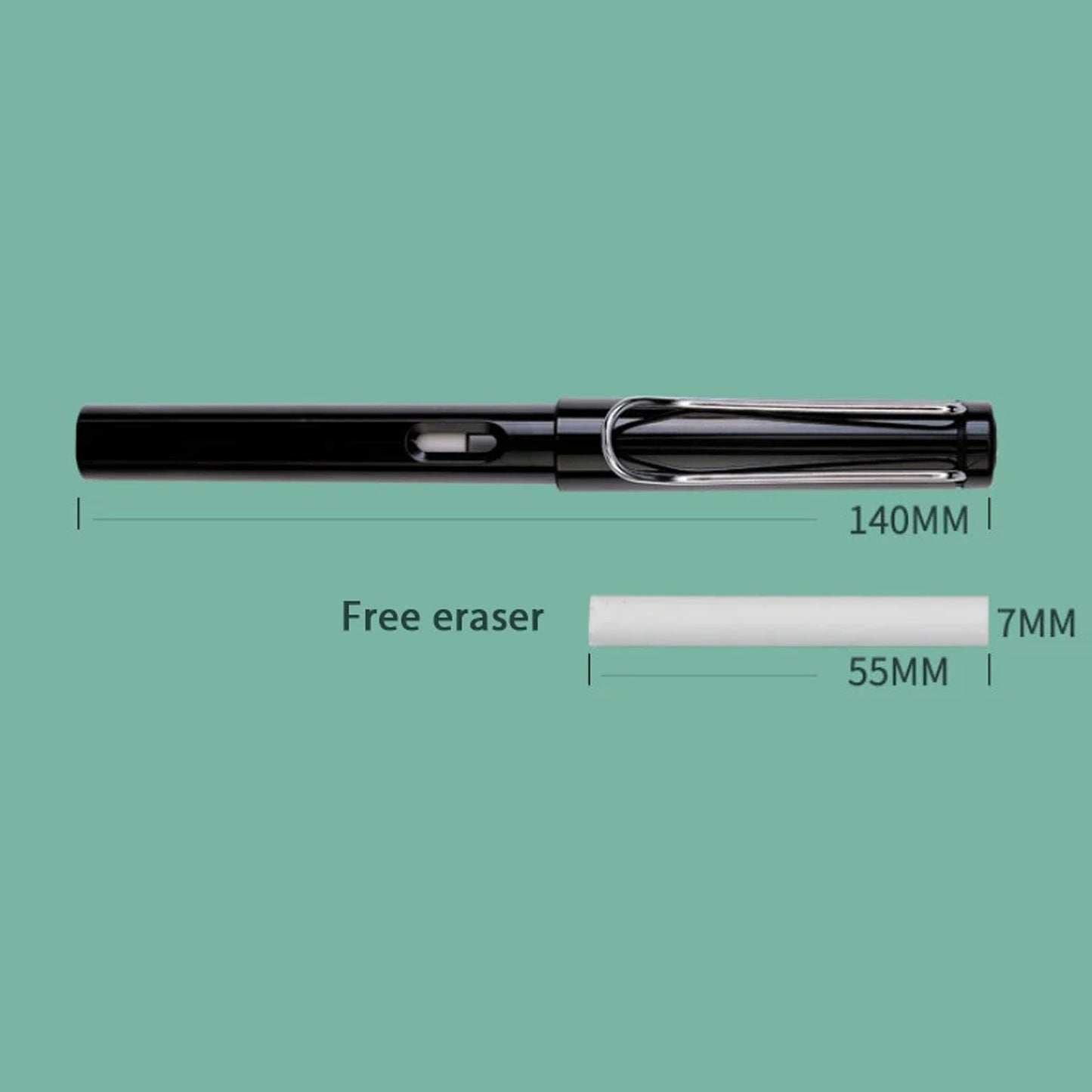 8868 2-in-1 Everlasting Pencil with Replaceable Head and Eraser