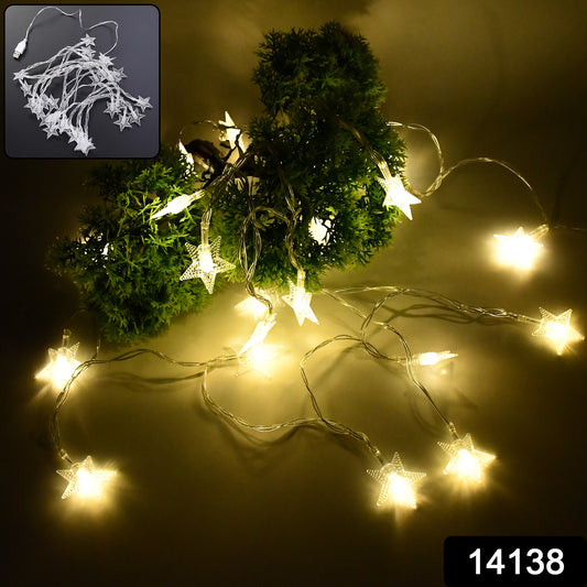 USB 20 LED Star String Lights