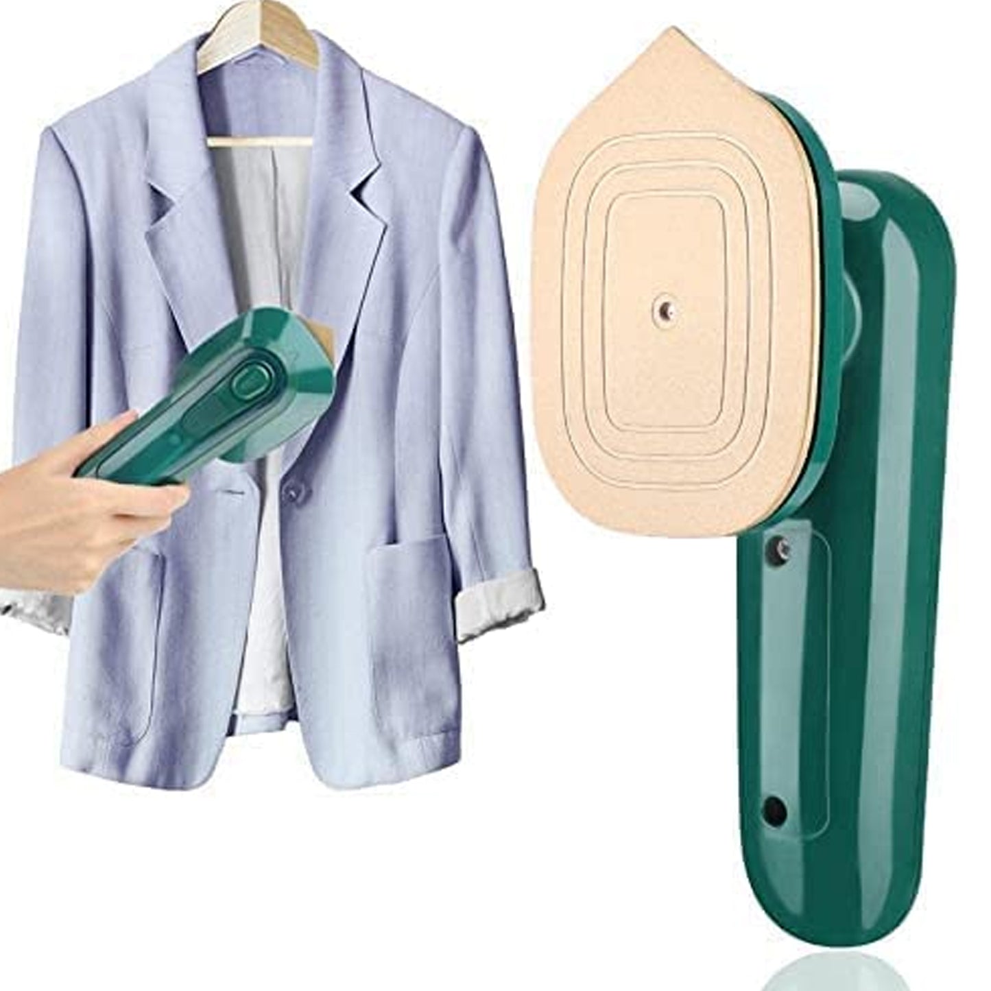 0312 Mini Steam Iron – Handheld Garment Steamer for Travel & Home