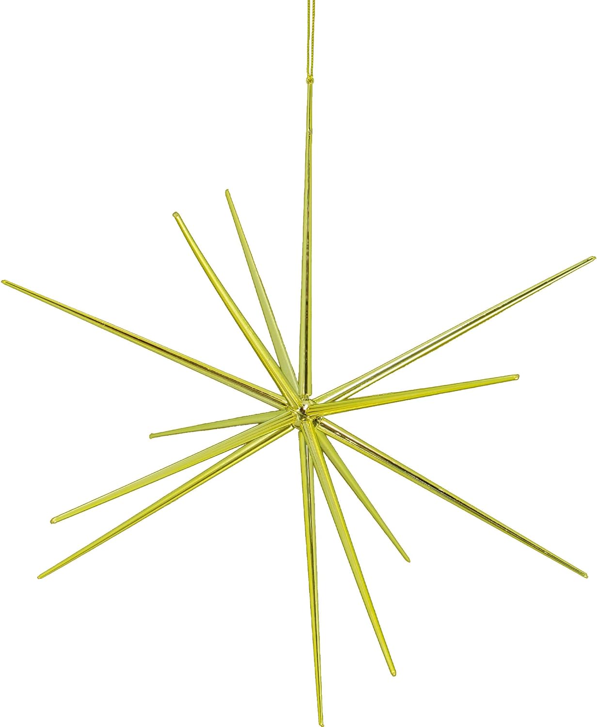 3D Gold Star Hanging Decoration