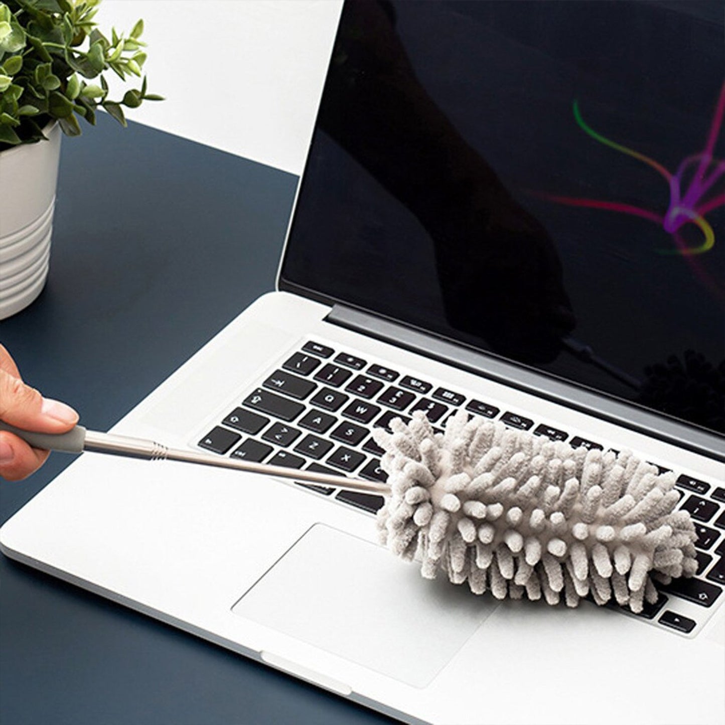 6017 Microfiber Fan Cleaning Duster