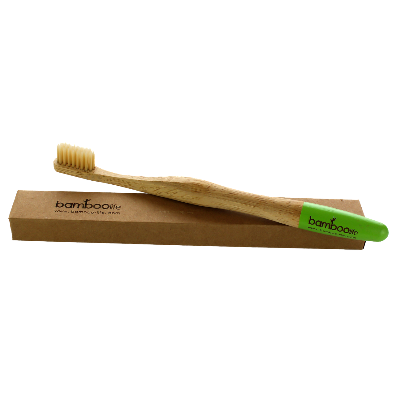 Wooden  Bamboo Brush Toothbrush Ultra Soft Bristles (1 Pc)