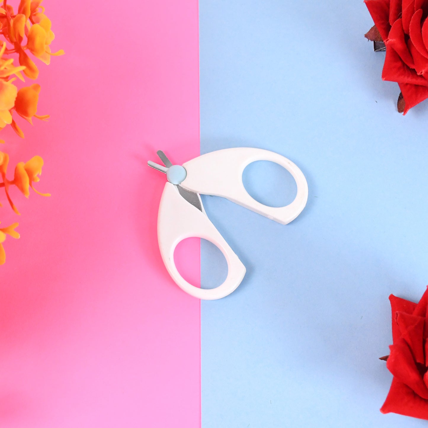 Baby Safety Nail Cutter Scissors with Circular Head