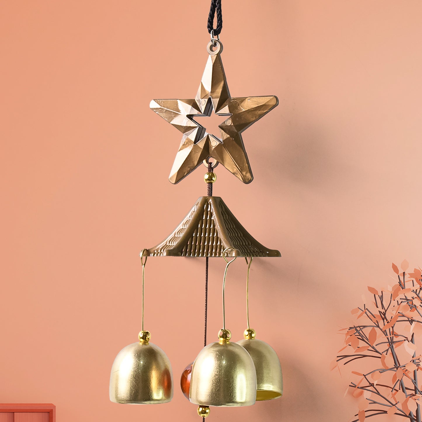 Home Decor Wind Chimes Outdoor Hanging (1 Pc)